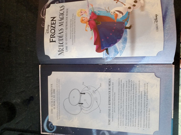 Libro Frozen. Melodías Mágicas 1
