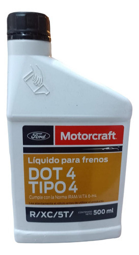 Liquido Para Frenos Dot 4 Motorcraft 500ml 0