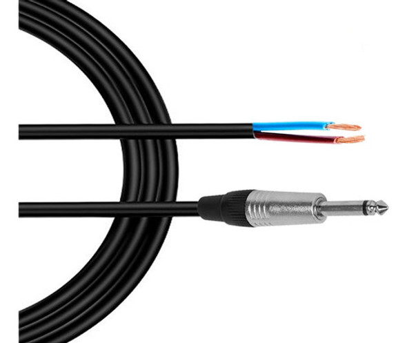 Cable Para Bafles Plug A Pelado 10 Metros Tt Profesional Cjf 0