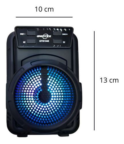 Parlante Gts-1346 Bluetooth / Inalambrico 1