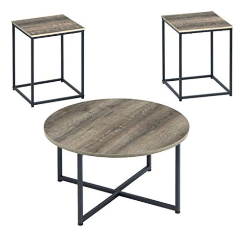 Diseño Exclusivo De Ashley Wadeworth Urban Wood Grain Juego 0