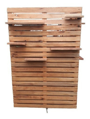 Separador  De Ambientes Pintado Y Protegido  De Madera 0