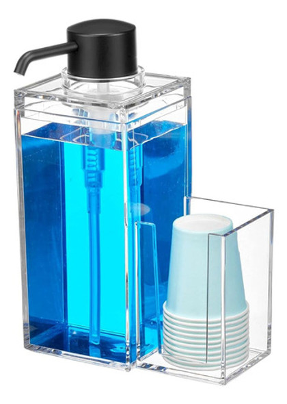 Mdesign Bomba De Enjuague Bucal De Plástico Moderno Caddy Y 0 Mdesign Bomba De Enjuague Bucal De Plástico Moderno Caddy Y 0