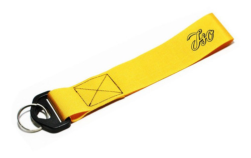 Llavero Cinta Motos 025 - Amarillo - Iso 0