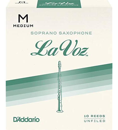 La Voz Para Saxofón Soprano Fuerza Duro 10pack 0