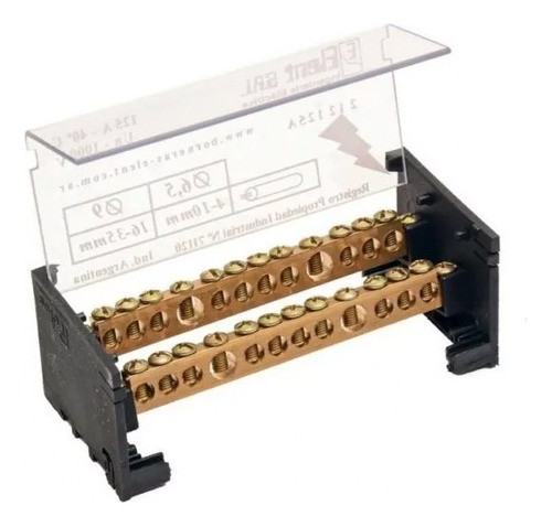 Bornera Distribuidor 2 12 125 A Standar Bipolar 0