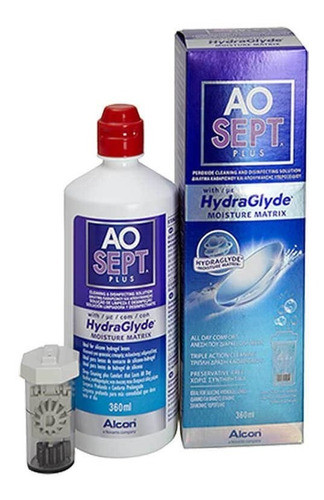 Aosept Plus Liquido De Limpieza Lentes De Contacto 360ml 0