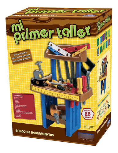 Mi Primer Taller Banco De Herramientas Juguetería El Pehuén 0