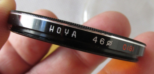 Filtro Naranja Hoya 46 Mm  0 (g) Muy Bueno Japon Camaras 0