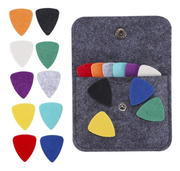 20 Piezas De Fieltro Ukelele Picks, Felt Heart Shape Pick Pa 0 20 Piezas De Fieltro Ukelele Picks, Felt Heart Shape Pick Pa 0