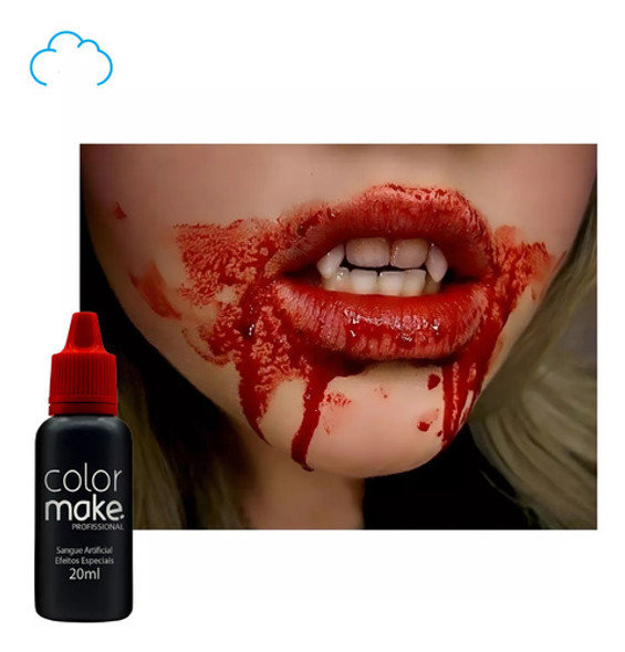 Sangue Falso Artificial Colormake Halloween 20ml 1