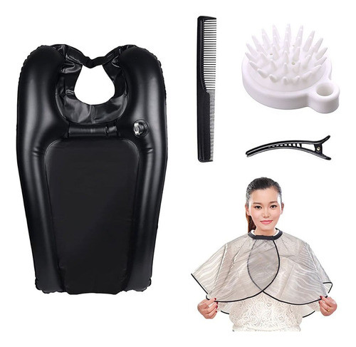 Bacia De Lavagem De Cabelo Inflável Bandeja De Lavagem De Ca 0