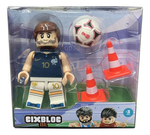 Figura Articulada Francia Jugador Cixbloc Goal Premium 0
