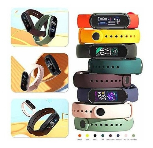20 Mallas Para Reloj Xiaomi Mi Band 6 Y 5 / Amazfit Band 5 1