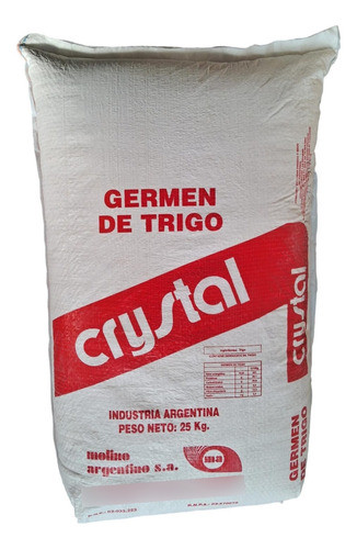 Germen De Trigo X 25 Kg Molino Argentino Crystal 0