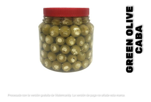 Aceitunas Verdes Con  Almendras X1kg. 0