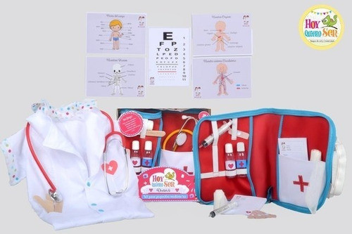 Kit Hoy Quiero Ser Doctor/a  Juego Infantil 4 - 5 Años 0