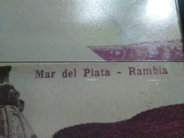 Cuadro Antiguo 2  Fotos Rambla Vieja Mar Del Plata 1