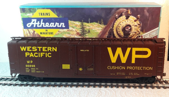 D_t Athearn 50' Plug Door Car Wester Pacific Usado N 0