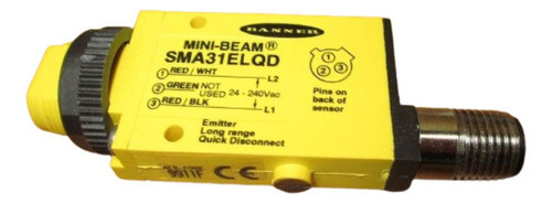 Sensor Optico  Emisor Largo Alcance Sma31elqd Banner 0