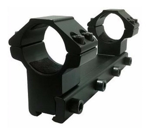 Soporte Montaje Mira Telescópica Fox Monopieza Riel 11mm 0