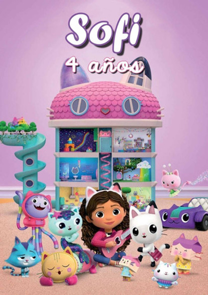 30 Libritos P/colorear Casa De Muñecas De Gabby Cumple 15x21 1