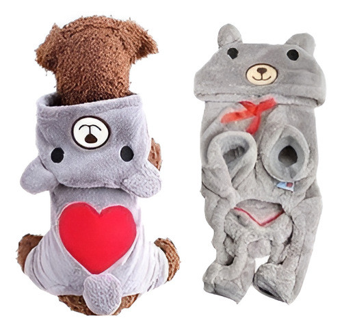 Jersey Para Perros Cachorro Sudaderas Invierno Cálido Suave 0