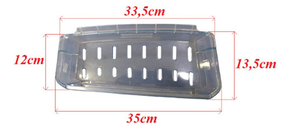 Anaquel Heladera Patrick 2/3 Nf 660 Mabe 35cm X 6.5cm Hge450 1 Anaquel Heladera Patrick 2/3 Nf 660 Mabe 35cm X 6.5cm Hge450 1