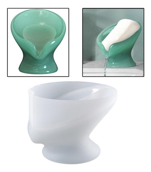 Molde De Silicona Soporte Para Jabón Especial Resina 0