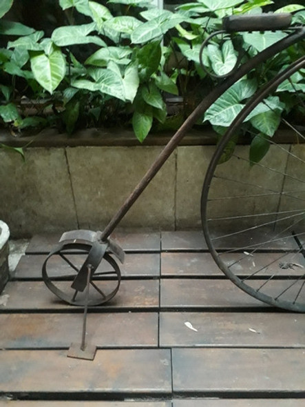 Bicicleta De Hierro Decoración Jardín 1