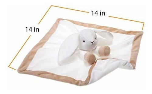 Manta De Seguridad De Conejito Blanco Para Bebé Unisex Para 1
