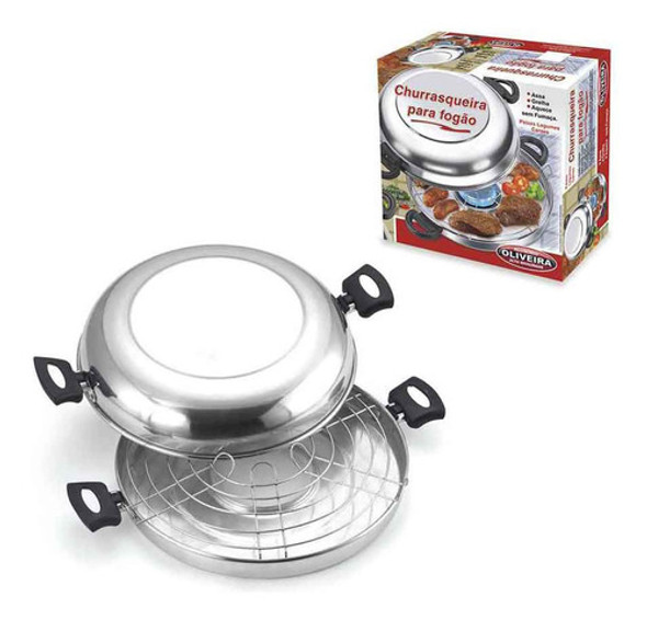 Barbacoa Para Hornalla Cocina Oliveira 30cm Aluminio Kirkor 1 Barbacoa Para Hornalla Cocina Oliveira 30cm Aluminio Kirkor 1