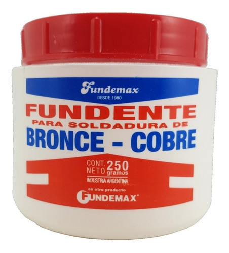 Fundente Para Soldar Bronce-cobre 250 Grs 1