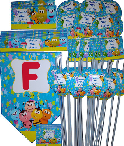 Promo Cotillon Personalizado Bichikids Nene X 20 Chicos 0