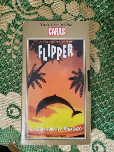 Vhs Flipper La Aventura Ya Comenzó Caras 0