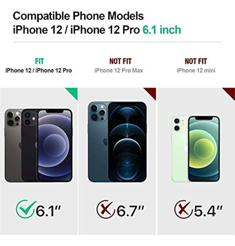 Poetic Revolution Para iPhone 12 / iPhone 12 Pro Funda De 6, 1