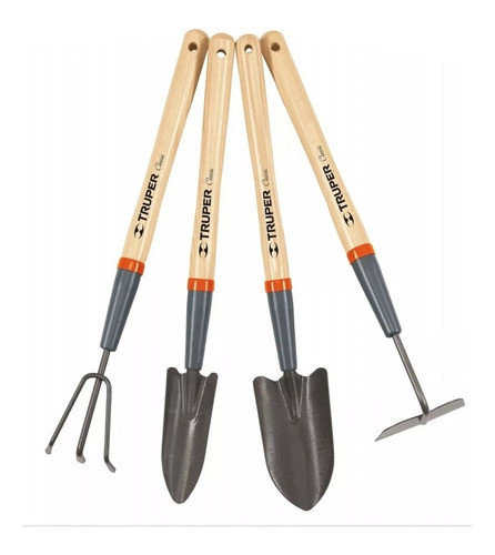 Kit Set De Herramientas Para Jardin Jardineria Truper 15040 0