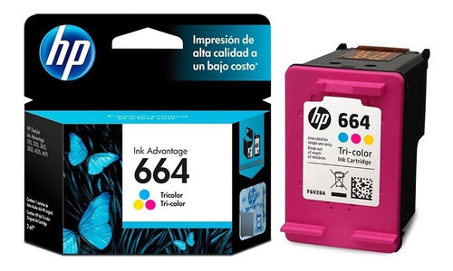 Cartucho Hp 664 Original Color Hp 2135 2675 Etc 0