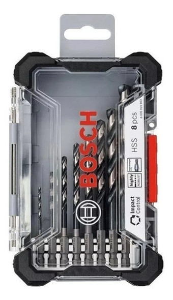 Set Juego De Mechas Bosch Impact Control Hss 8pzs 2608577146 0