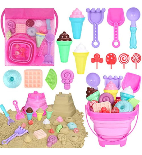 Juego De Juguetes De Playa Plegables Para Niños 0