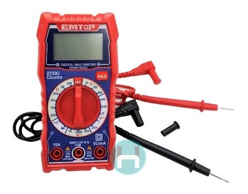 Tester Multímetro Digital Chico 200a/10a - 600v/600v- 20mohm 1