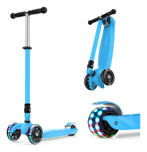 Immek Kick Scooter Para Niños De 3 Ruedas Plegables De 3 A 1 0