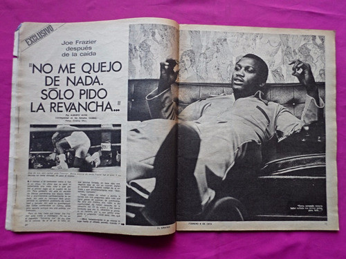 El Grafico Nº 2783 Año 1973 Argentina Boxeo Marzolini Pernia 1