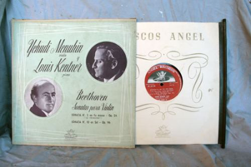 Yehudi Menuhin  Y Louis Kentner Beethoven Sonotas Para Violi 1