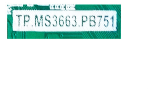 Placa Principal - Philco  - Ptv39n87 - Tpms3663pb751 1