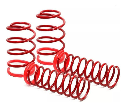 Mola Esportiva Rc 201 Red Coil Fiesta G3 2002 Até 2014 0