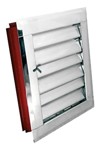 Rejilla Aireador 15x20 Ventilacion Acero Inox  Delta 2117 0