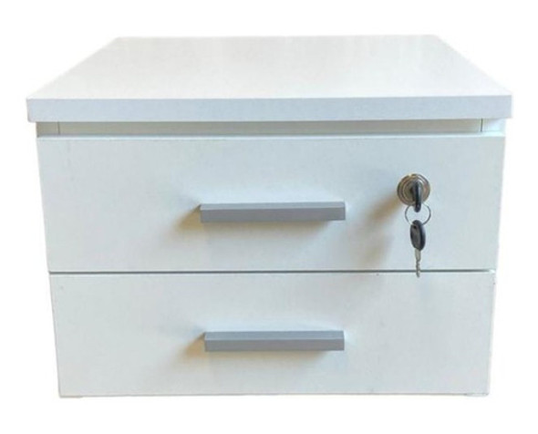 Cajonera Encastrable Para Puesto De Trabajo Con Tapa Y Llave 0
