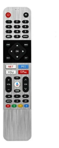Control Remoto Smart Tv Con Comando Voz Para Noblex Admiral 0