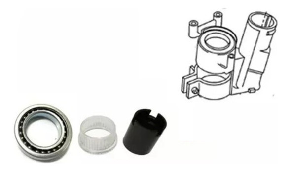 Rolamento Coluna Direção Com Buchas Caminhão Vw Todos 0 Rolamento Coluna Direção Com Buchas Caminhão Vw Todos 0